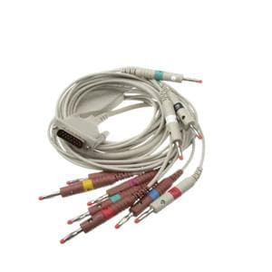 Electrocardio Cable New For CP50 /CP150 Banana Clip 10 Lead Each