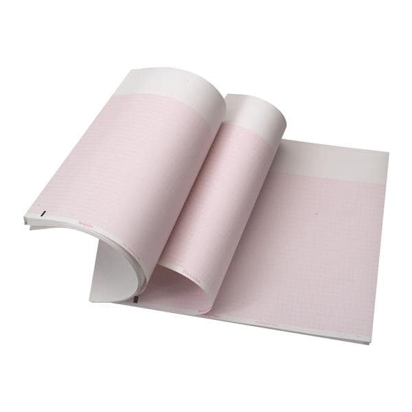ECG/EKG Recording Paper New For CP100/150/200 200/Pk, 5 PK/CA