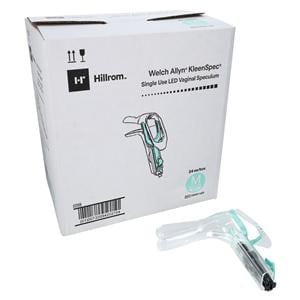 KleenSpec Vaginal Speculum Medium LED 24/Bx