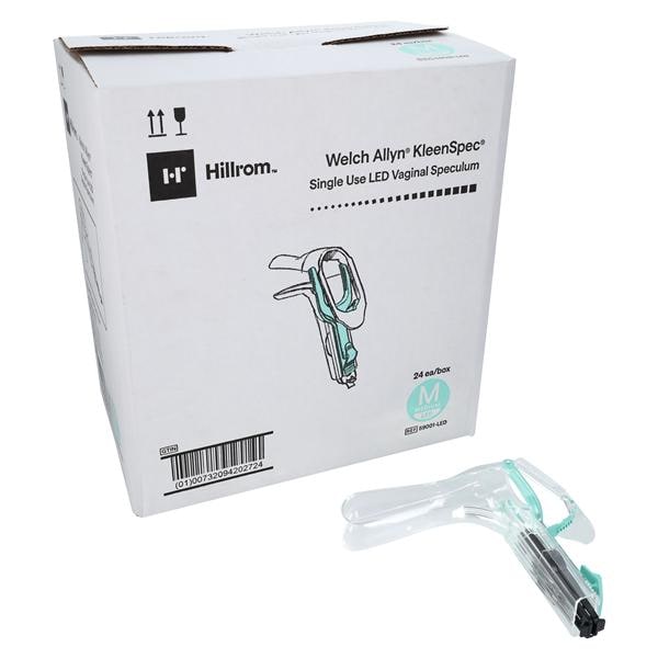 KleenSpec Vaginal Speculum Medium LED 24/Bx