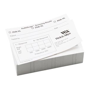 Recording Form For AudioScope 3 100/Pk