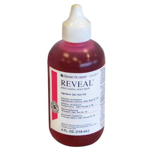 Acclean Disclosing Solution 4oz/Bottle, 24 BT/CA