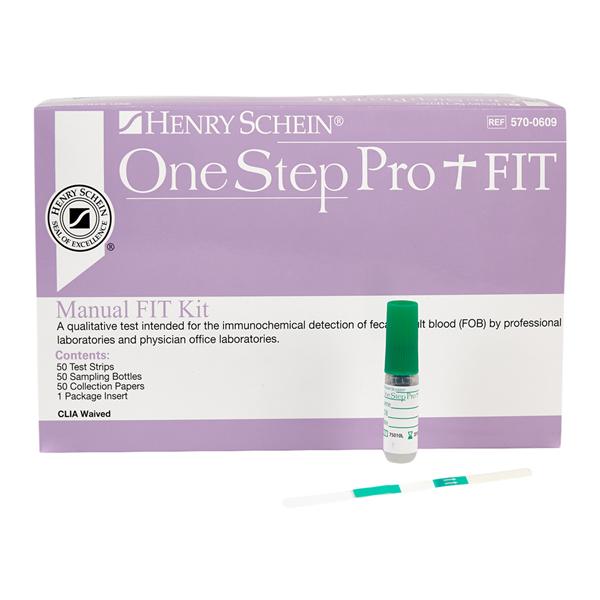 OneStep Pro Plus FIT: Fecal Immunochemical Test Test CLIA Waived 50/Bx, 19 BX/CA