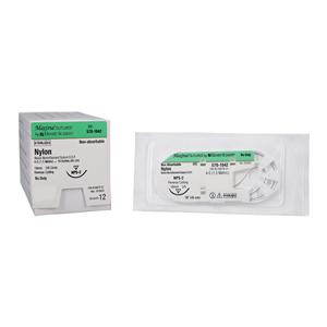 Maxima Suture Nylon Monofilament 4-0 1-18" Non-Absorbable NPS-2 R...