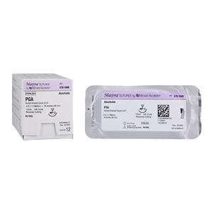 Maxima Suture Polyglycolic Acid Braided 4-0 1-18" Absorbable NP-3...