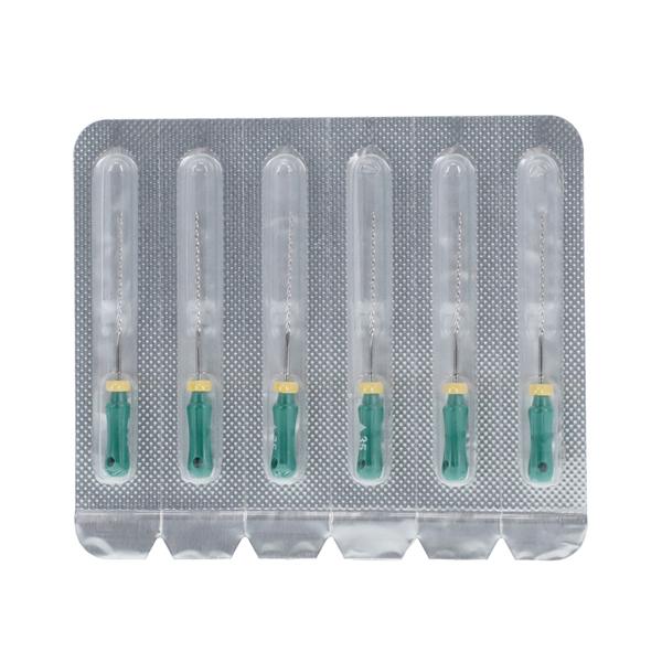 Maxima Hand K-Reamer 25 mm Size 35 Green 6/Pk