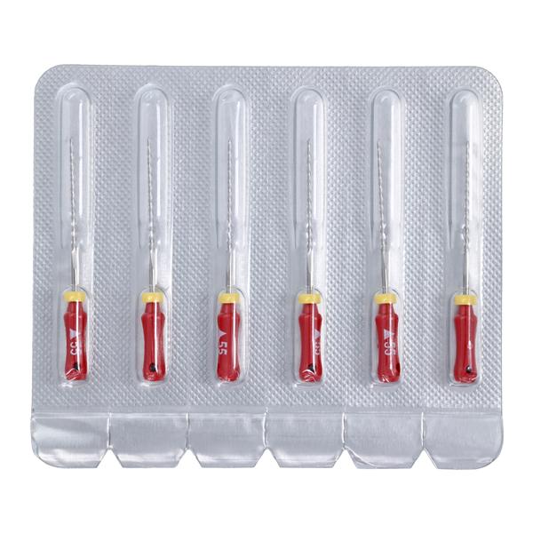 Maxima Hand K-Reamer 25 mm Size 55 Red 6/Pk