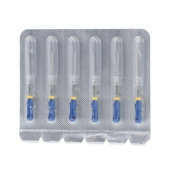 Maxima Hand K-Reamer 21 mm Size #30 Blue 6/Pk