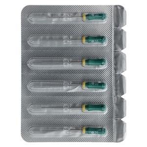 Maxima Hand Hedstrom Files 25 mm Size 35 Stnls Stl/Plstc Hndl Green 6/Pk