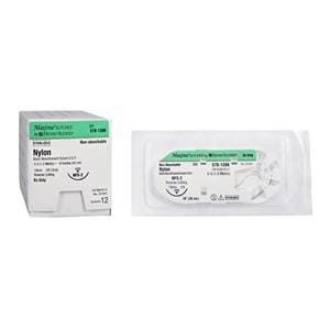 Maxima Suture 5-0 18" Nylon Monofilament NFS-2 Black 12/Bx