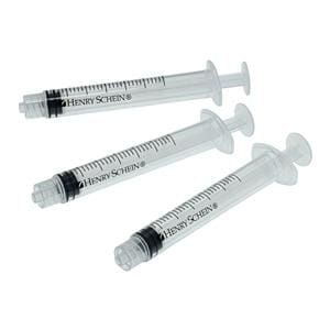 Irrigation Syringe Luer Lock 3 cc, 12 BX/CA