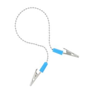 Bib Holder Silver Steel Ea