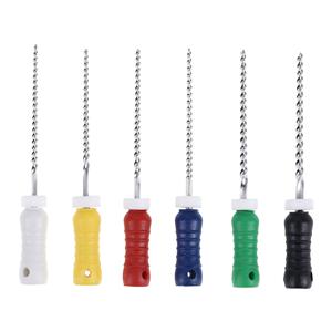 Endoflex Hand K-File 21 mm Size 45-80 Stainless Steel Assorted 6/Bx