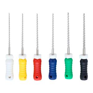 Endoflex Hand Instruments Hedstrom Files Size 45-80 Stainless Steel Purple 6/Bx