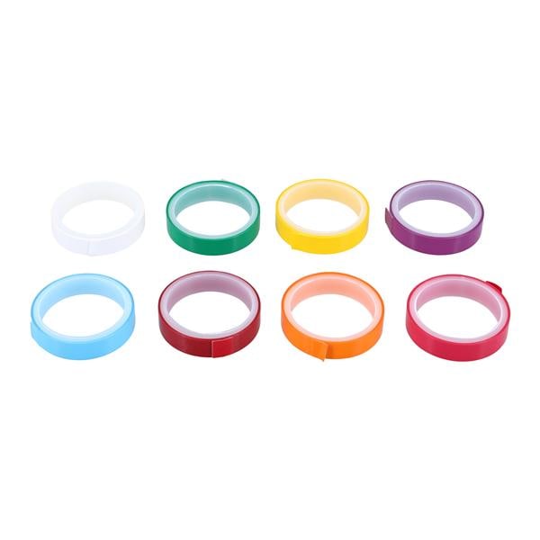Self-Adhering ID Tape 3 Feet Complete Kit Assorted 8/Rl