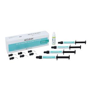 Acclean Pit & Fissure Sealant Syringe Delivery System Kit White Opaque 4/Pk