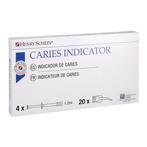 Caries Indicator 1.2 mL Red Syringe Kit 4/Bx