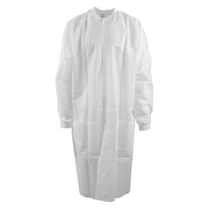 Maxi-Gard Protective Lab Coat SMS Large White 10/Pk
