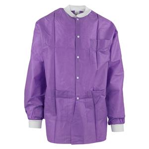 Criterion Protective Jacket SMS Small Purple 10/Pk