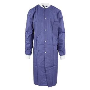 Maxi-Gard Protective Lab Coat SMS X-Large Blueberry 10/Pk