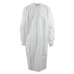 Maxi-Gard Protective Lab Coat SMS X-Large White 10/Pk