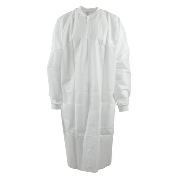 Maxi-Gard Protective Lab Coat SMS X-Large White 10/Pk