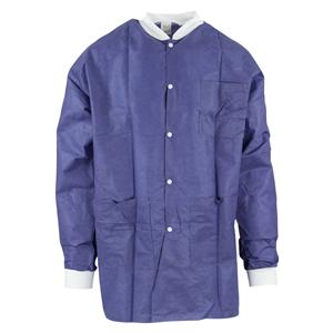 Criterion Protective Jacket SMS X-Large Blueberry 10/Pk