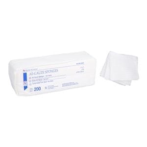 Henry Schein Premium 100% Cotton All-Gauze Sponge 2x2" 8 Ply Non-...