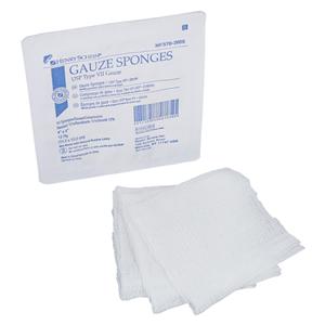 100% Cotton Type VII Sponge 4x4" 12 Ply Sterile Square LF