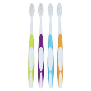 Acclean Toothbrush Adult 31 Tuft Compact 4 Colors 72/Bx