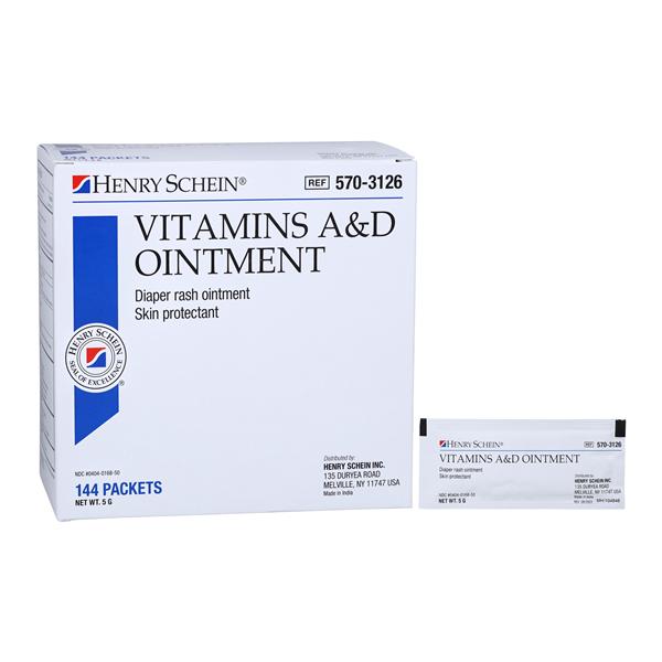 Vitamin A&D Ointment Topical Ointment 5gm 5gm Foil Pack 144/Bx