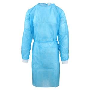 Criterion Cover Gown Polypropylene Medium / Large Blue 10/Pk, 5 PK/CA