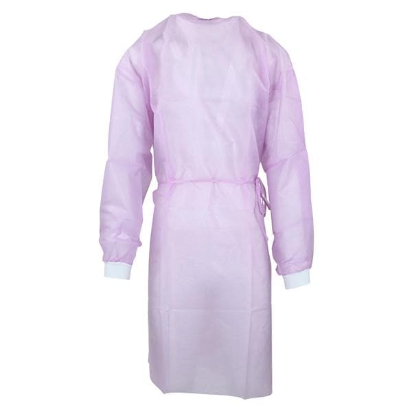 Criterion Cover Gown Polypropylene Small / Medium Pink 10/Pk, 5 PK/CA