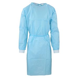 Criterion Cover Gown SMS Fabric Regular Blue 10/Pk, 5 PK/CA