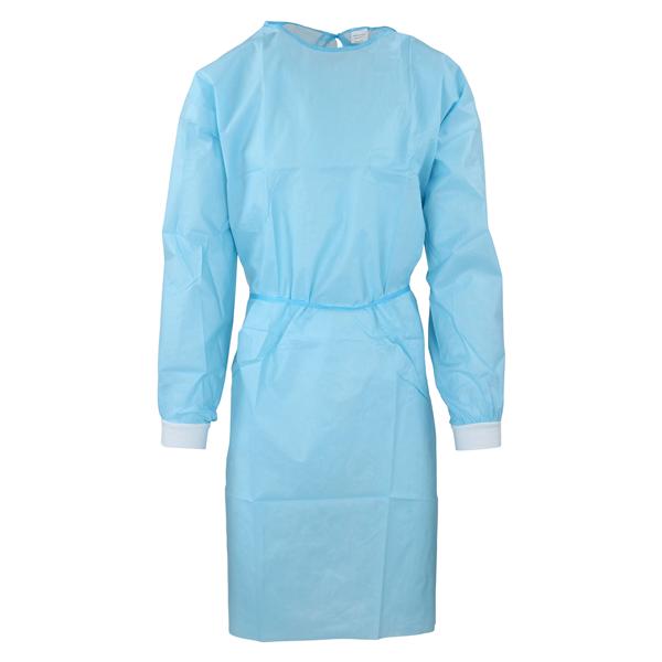 Criterion Cover Gown SMS Fabric Regular Blue 10/Pk, 5 PK/CA
