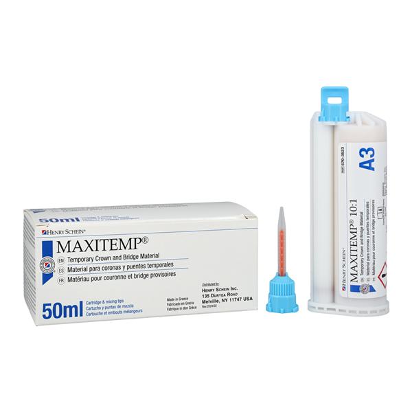 MaxiTemp Material 50 mL Shade A3 Cartridge Kit
