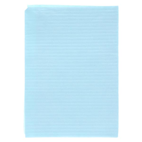 Essentials EDLP Patient Bib 1 Ply Tiss/Poly 13 in x 19 in Aq/Blu Dsp 800/Ca
