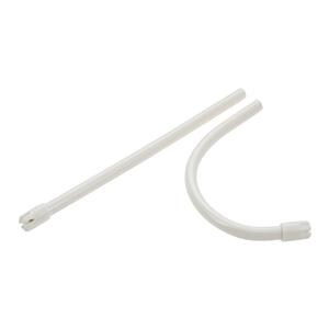 Essentials EDLP Saliva Ejectors White White Tip 250/Bg