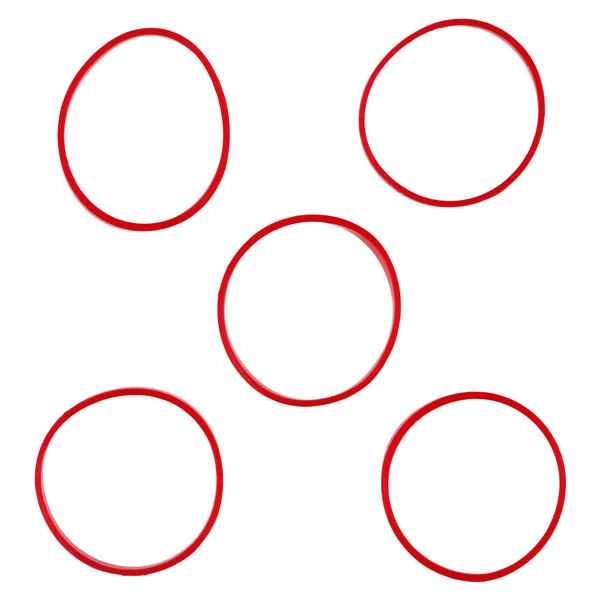 Acclean Hygiene Handpiece Color Bands Red 10/Bg