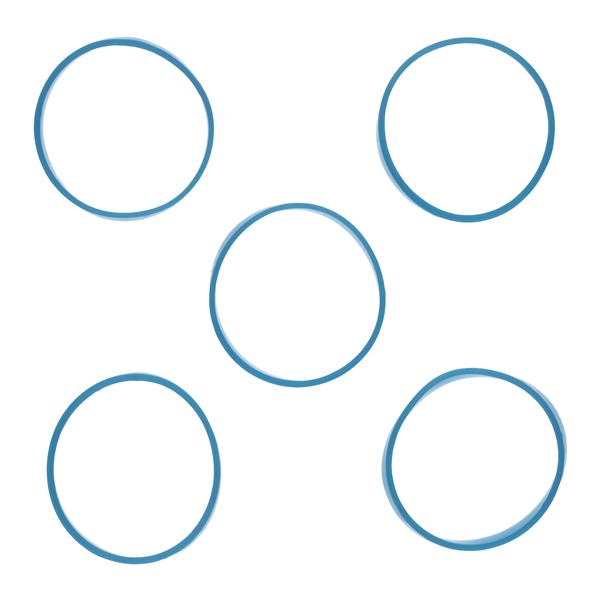 Acclean Hygiene Handpiece Color Bands 10/Bg