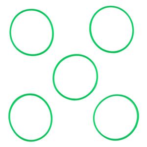 Acclean Hygiene Handpiece Color Bands Green 10/Bg