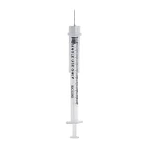 Syringe/Needle Sol-Guard Hypodermic 31g 5/16" 0.3mL Bold Graduati...
