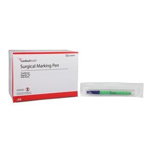 Skin Marker Regular Tip Blue Sterile, 12 BX/CA
