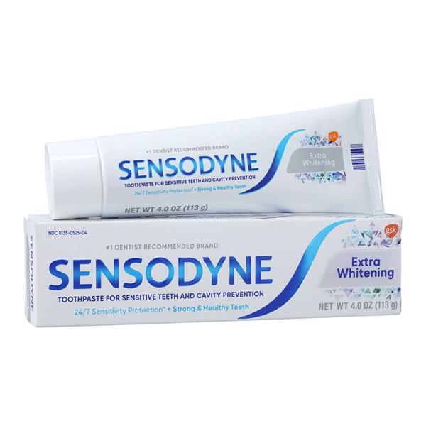 Sensodyne Extra Whitening Toothpaste 4 oz 4oz/Tb, 12 TB/CA