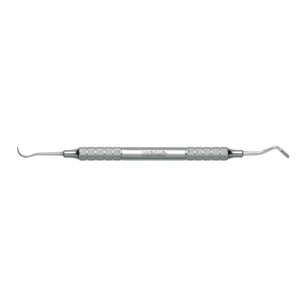 Nordent Orthodontic Band Pusher / Scaler Size #4 Double End #4 Round Serrd Tp Ea