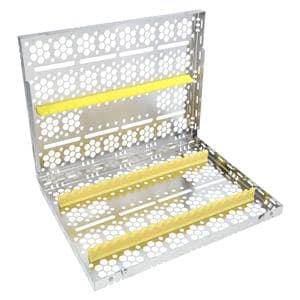 Cassette 100% Stainless Steel Large Yellow 20 Instruments Each