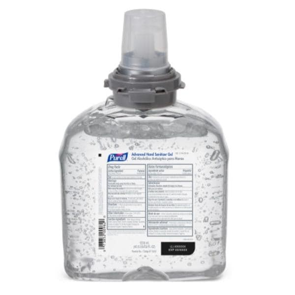 Purell Advanced Gel Sanitizer For TFX Dispenser 1200 mL 70% Ethyl...