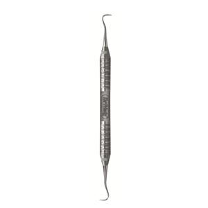 Scaler Dull Double End Size H6/H7 #6 Satin Steel Immunity Steel Ea