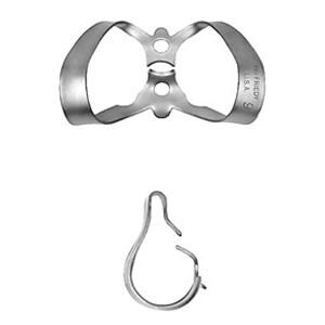 Rubber Dam Clamp Winged Size 9 Ea
