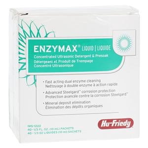Enzymax Concentrate Detergent Packets 0.35 oz Lemon / Spearmint 4...